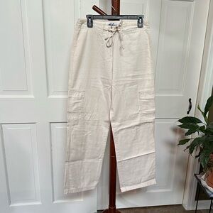 Express Blues Cargo Pants with drawstring